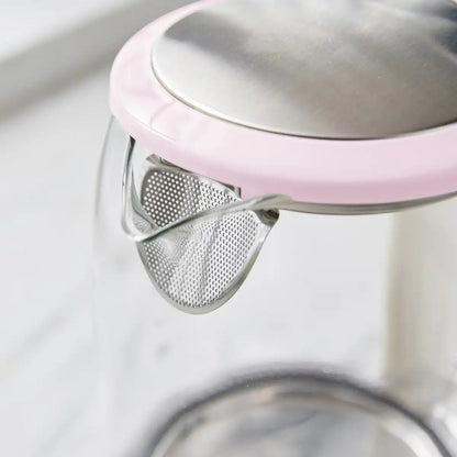GreenLife Qwik & EZ Glass Kettle | Pink