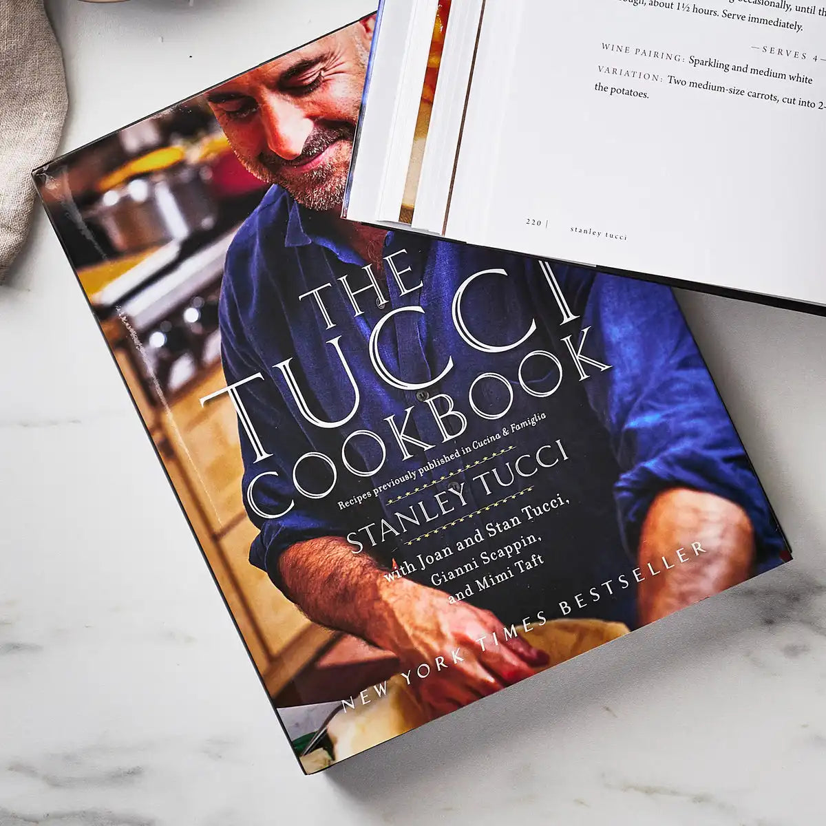Stanley Tucci™ Uncoated Stainless Steel Ceramic Nonstick 9-Piece Cookware Set