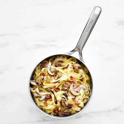 GP5 Stainless Steel 3.26-Quart Saucepan with Lid | Mirror Handles