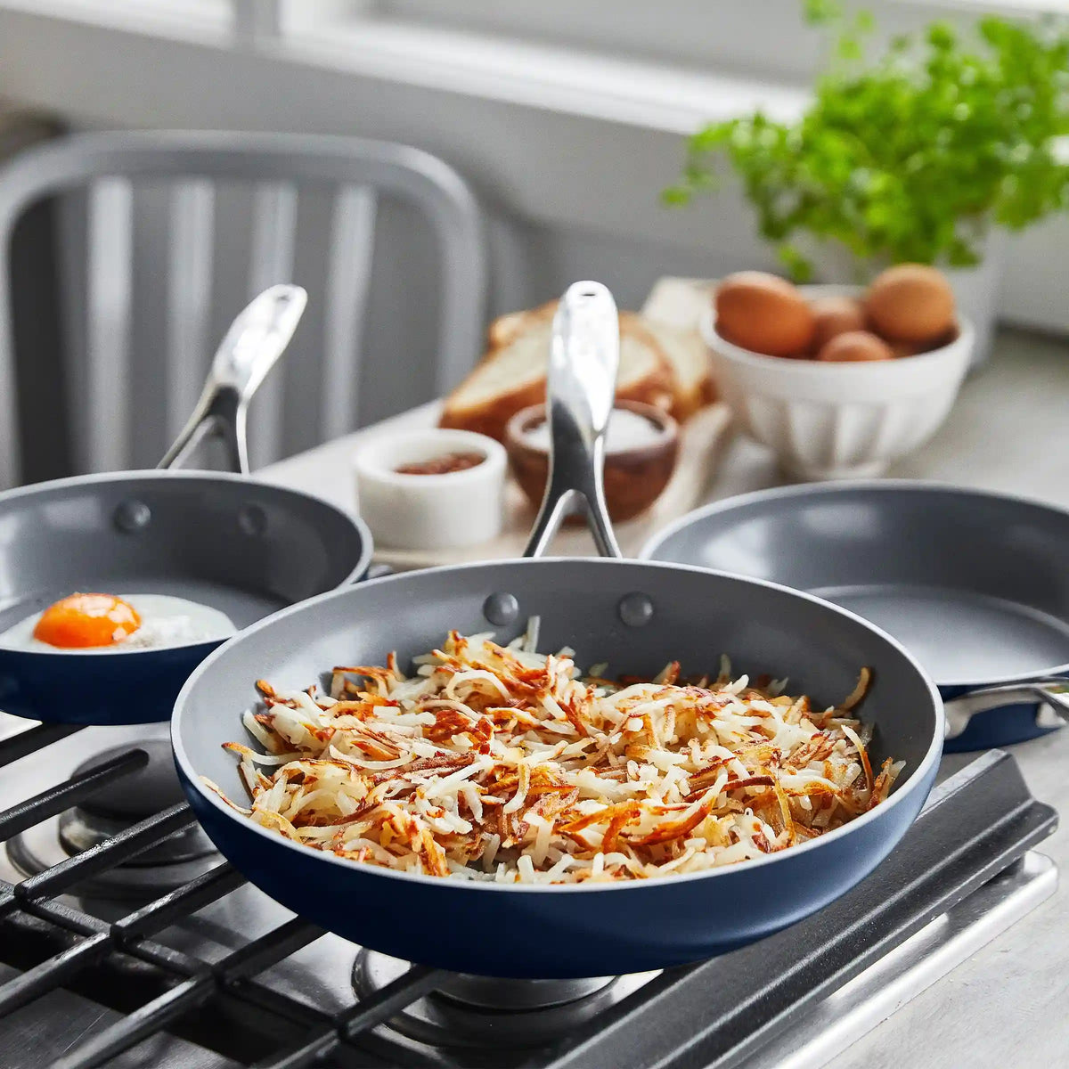 Valencia Pro Ceramic Nonstick 19-Piece Cookware Set | Twilight