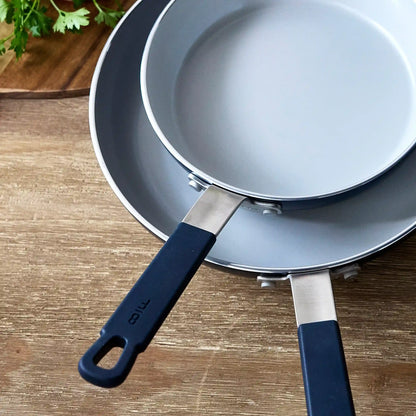 Bobby Flay by GreenPan Professional Ceramic Nonstick 10-Piece Cookware Set | Oxford Blue