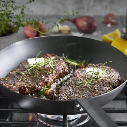 Bobby Flay by GreenPan 8", 10" and 12" Carbon Steel Frypan Set