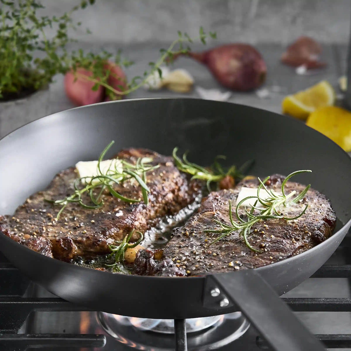 Bobby Flay by GreenPan 12" Carbon Steel Frypan