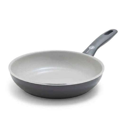 Dover Ceramic Nonstick 8" Frypan with Spatula | Charcoal Gray