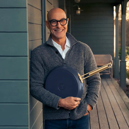 Stanley Tucci™ Ceramic Nonstick 3-Piece Mini Set | Marino Blue